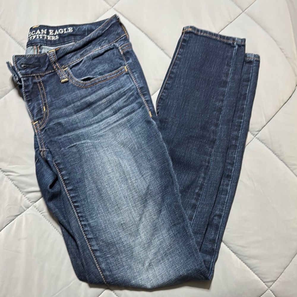 American Eagle Outfitters Women's Blue Jeans